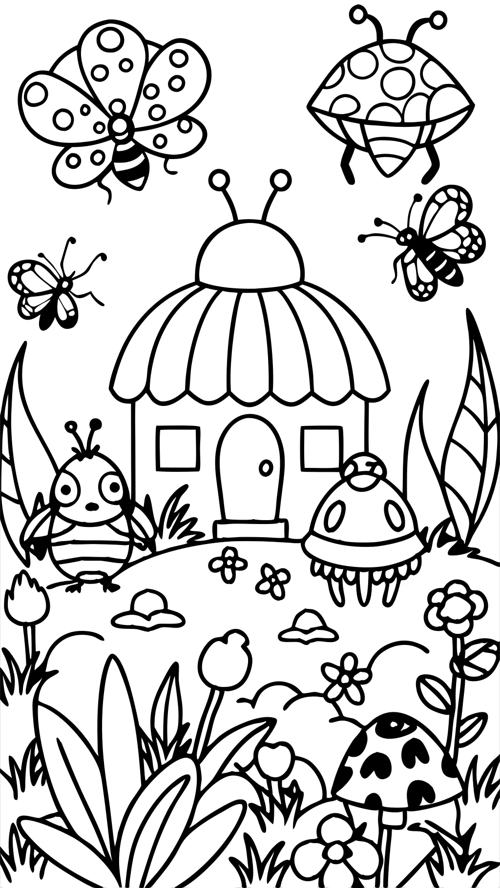 bug’s life coloring pages